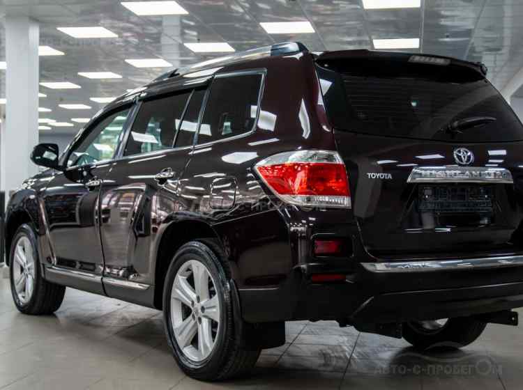 Toyota Highlander II (U40) Рестайлинг